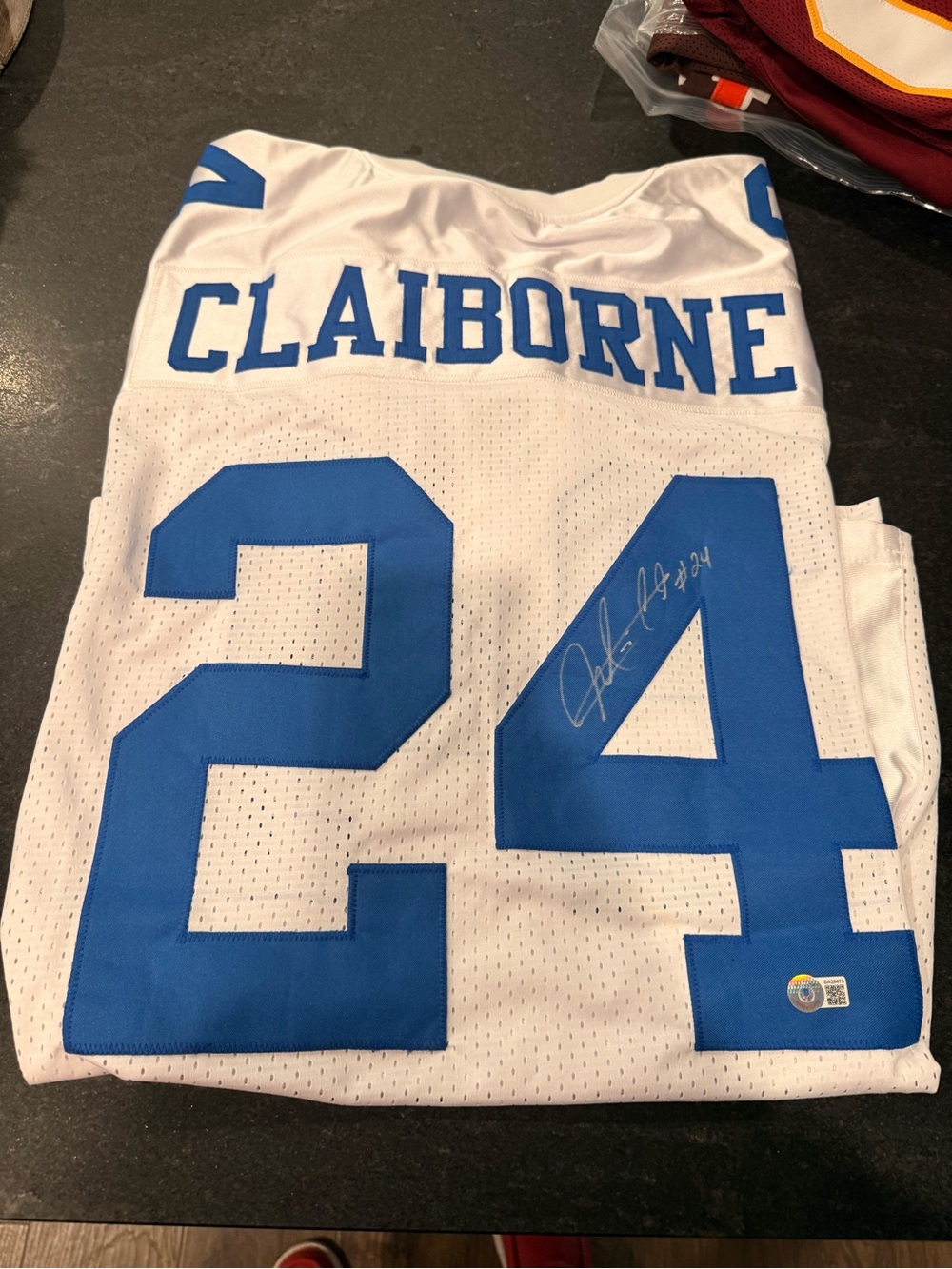 Morris Claiborne Dallas Cowboys Signed